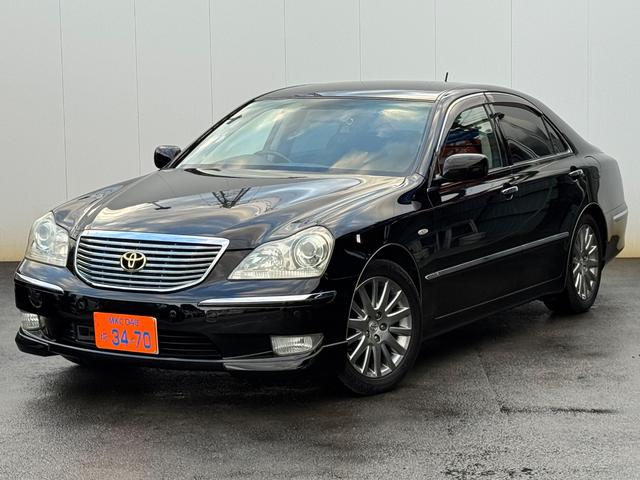 クラウンマジェスタ Aタイプ パワーシート 純正マルチ TV Bカメラ ETC スマートキー(8枚目)