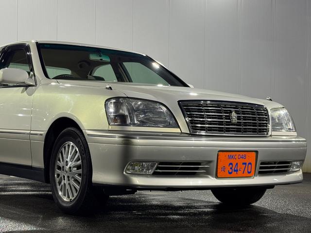 クラウン ロイヤルサルーン プレミアム21 パワーシート 純正マルチ ETC キーレス(4枚目)