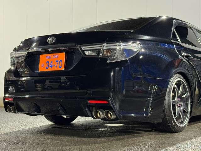 マークＸ ２５０Ｇ　リラックスセレクション・ブラックリミテッド　Ｇ’ｓ仕様　エアロ　車高調　サンルーフ　ＥＭＫＥＩ１８インチアルミ　ＴＶ　Ｂカメラ　ＥＴＣ　パワーシート（6枚目）