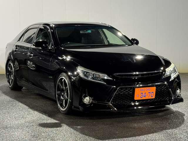 マークＸ ２５０Ｇ　リラックスセレクション・ブラックリミテッド　Ｇ’ｓ仕様　エアロ　車高調　サンルーフ　ＥＭＫＥＩ１８インチアルミ　ＴＶ　Ｂカメラ　ＥＴＣ　パワーシート（14枚目）