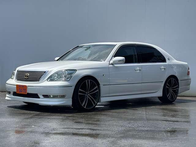 セルシオ ｅＲ仕様　マクレビ　車高調　黒革　タイベル交換（7枚目）