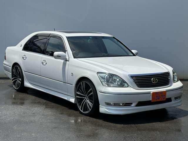 セルシオ ｅＲ仕様　マクレビ　車高調　黒革　タイベル交換（9枚目）