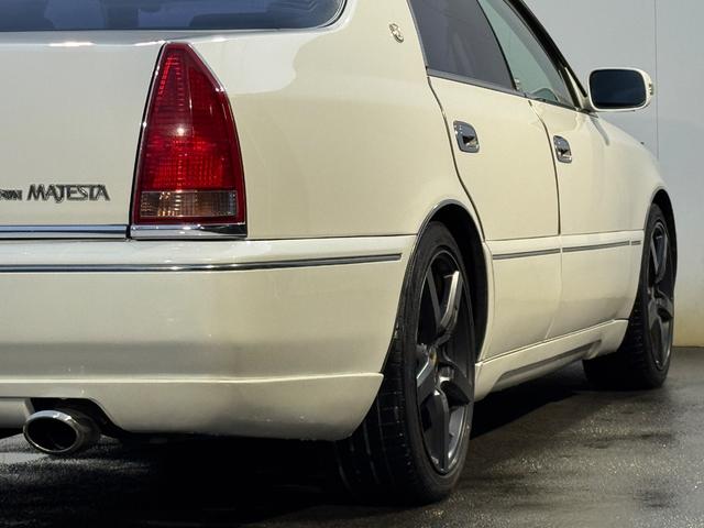 クラウンマジェスタ Aタイプ タイベル交換済み フルエアロ 19インチAW TV Bluetooth ウットコンビ ETC パワーシート(6枚目)