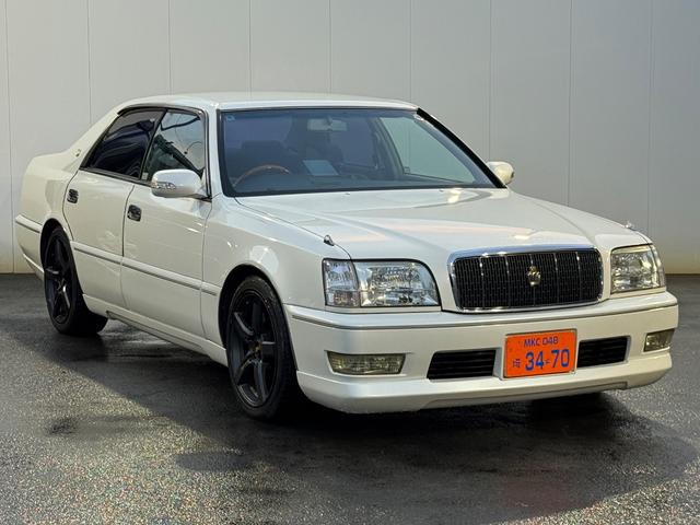 クラウンマジェスタ Aタイプ タイベル交換済み フルエアロ 19インチAW TV Bluetooth ウットコンビ ETC パワーシート(11枚目)