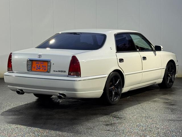 クラウンマジェスタ Aタイプ タイベル交換済み フルエアロ 19インチAW TV Bluetooth ウットコンビ ETC パワーシート(18枚目)