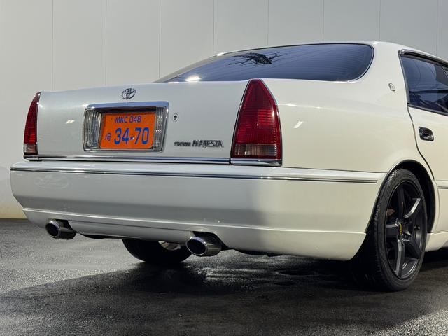 クラウンマジェスタ Aタイプ タイベル交換済み フルエアロ 19インチAW TV Bluetooth ウットコンビ ETC パワーシート(19枚目)