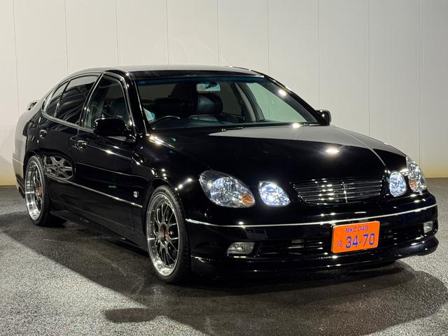 アリスト Ｖ３００ベルテックスエディション　ＢＢＳＬＭ－Ｒ１９インチＡＷ　エアロ　ＨＫＳ　ＥＶＣ　ＨＫＳ　ツインパワー　本革　ＴＲＤタワーバー　ＴＲＤメーター　ＥＴＣ（13枚目）