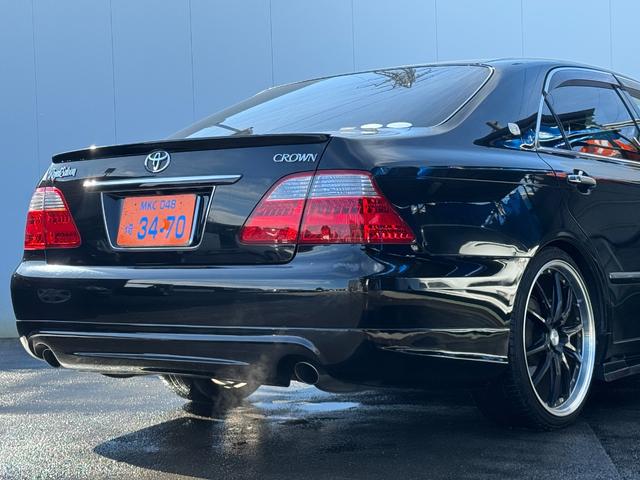 クラウン ロイヤルサルーン　社外２０インチＡＷ　ローダウン　パワーシート　純正マルチ　Ｂカメラ　ＥＴＣ（13枚目）