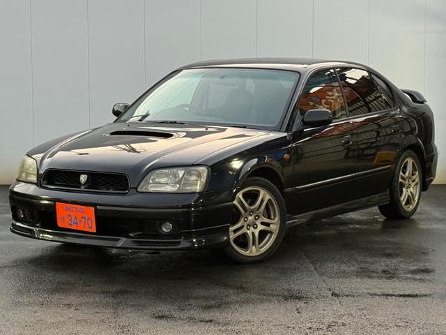 レガシィＢ４ ＲＳＫ　タイベル交換済み　ターボ車　社外マフラー　パワーシート　ハーフレザー（7枚目）