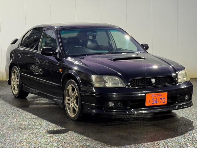 レガシィＢ４ ＲＳＫ　タイベル交換済み　ターボ車　社外マフラー　パワーシート　ハーフレザー（9枚目）