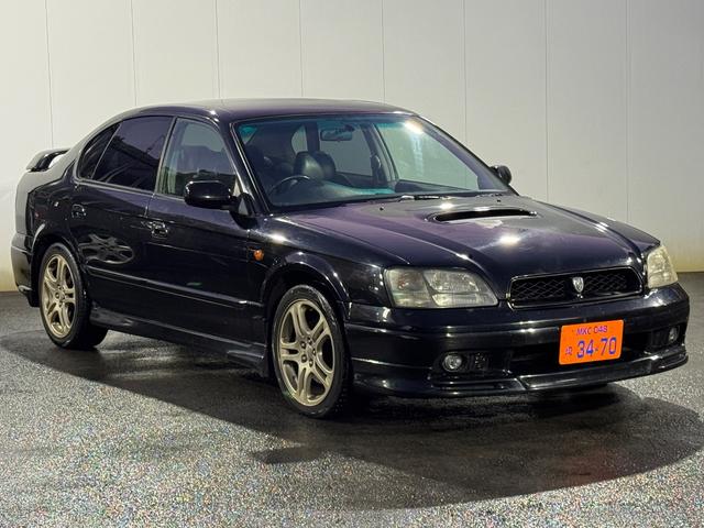 レガシィＢ４ ＲＳＫ　タイベル交換済み　ターボ車　社外マフラー　パワーシート　ハーフレザー（10枚目）