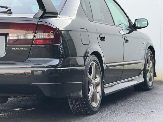 レガシィＢ４ ＲＳＫリミテッドＩＩ　ターボ車　エアロ　社外マフラー　ＴＶ　ＥＴＣ　Ｂｌｕｅｔｏｏｔｈ　ハーフレザー（13枚目）