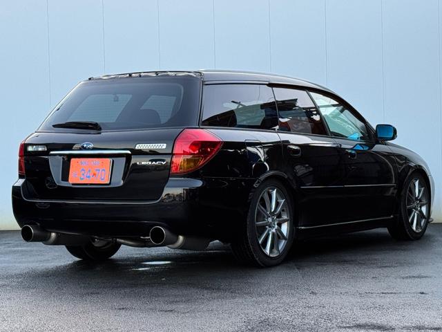 レガシィツーリングワゴン ２．０ＧＴ　ターボ車　車高調　ＳＴＩフロントリップ　社外マフラー　ＳＴＩパーツ　社外１８ＡＷ　Ｂカメラ　ＥＴＣ（22枚目）