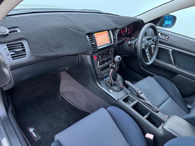 レガシィツーリングワゴン ２．０ＧＴ　ターボ車　車高調　ＳＴＩフロントリップ　社外マフラー　ＳＴＩパーツ　社外１８ＡＷ　Ｂカメラ　ＥＴＣ（43枚目）