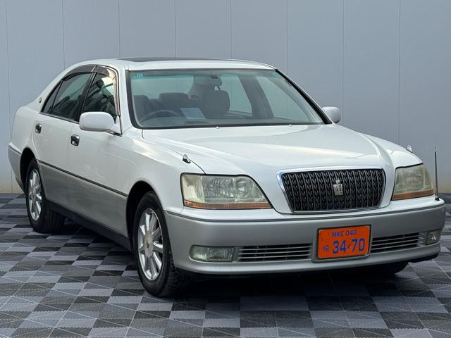 クラウンマジェスタ 4.0Aタイプ タイベル交換済み サンルーフ パワーシート 純正マルチ ETC キーレス(10枚目)