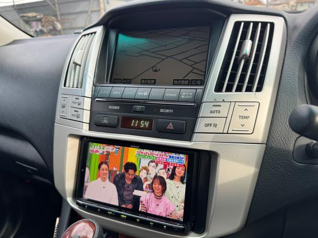 ハリアー 240G プレミアムLパッケージ サンルーフ 本革 シートヒーター TV Bカメラ ETC Bluetooth(4枚目)