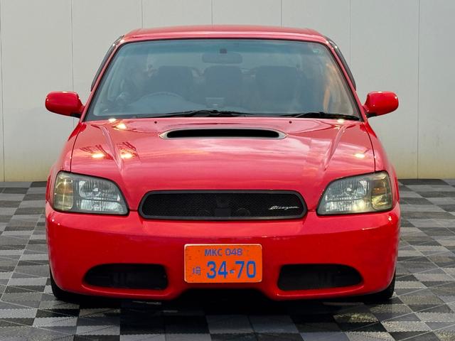 レガシィB4 ブリッツェン タイベル交換済み 5速マニュアル 限定カラー FGKマフラー 車高調(9枚目)