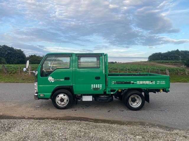 エルフトラック Ｄｏｕｂｌｅ　ｃａｂ　ｆｌａｔ　ｌｏｗ（4枚目）
