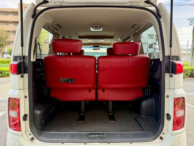 エルグランド ３５０ハイウェイＳレッドレザープレミアムセレ　法定整備付　ワンオーナー　メーカーナビＴＶ　全方位モニター　両側電動スライドドア　Ｗサンルーフ　後席モニター　シートヒーター　ＥＴＣ　アラウンドビューモニター　スマートキー　パワーシート　サイドカメラ（25枚目）