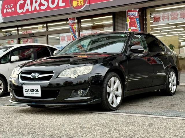 レガシィＢ４ ２．０ＧＴ　車検整備付　純正ナビ　５速ＭＴ　ターボ　ＳＴＩ４本出しマフラー　フロントスポイラー　アルミペダル　ビルシュタインサス（13枚目）