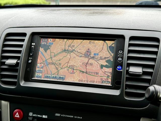 レガシィＢ４ ２．０ＧＴ　車検整備付　純正ナビ　５速ＭＴ　ターボ　ＳＴＩ４本出しマフラー　フロントスポイラー　アルミペダル　ビルシュタインサス（36枚目）