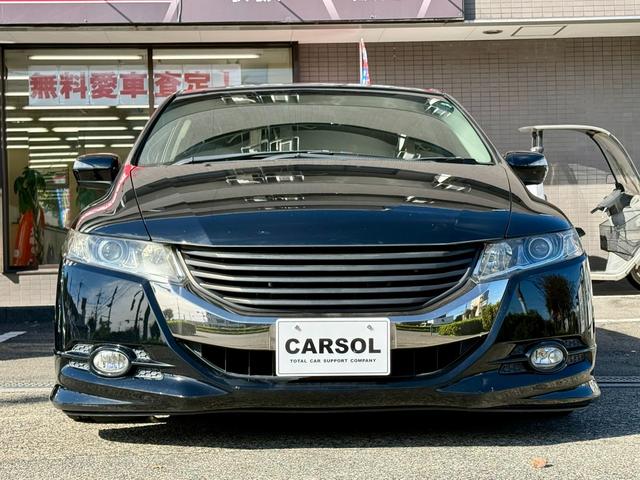 オデッセイ Mエアロパッケージ 法定整備付 ナビTV ローダウン 社外AW キーフリー ETC車載器 地デジフルセグ 横滑り防止装置 パワーウィンドウ フルオートエアコン ダブルエアコン 衝突安全ボディ フルフラット DVD エアロ(11枚目)