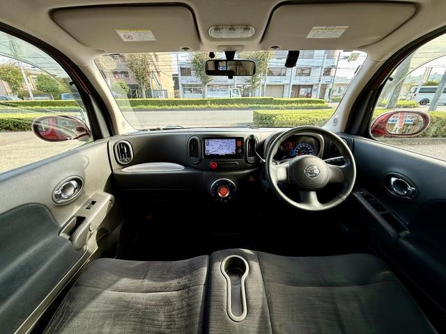 キューブ 15G 車検整備付 ナビTV Bカメラ ライダー仕様 フルエアロ アルミ Bluetooth(4枚目)