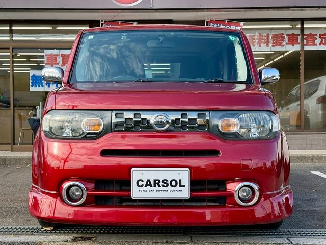 キューブ 15G 車検整備付 ナビTV Bカメラ ライダー仕様 フルエアロ アルミ Bluetooth(11枚目)