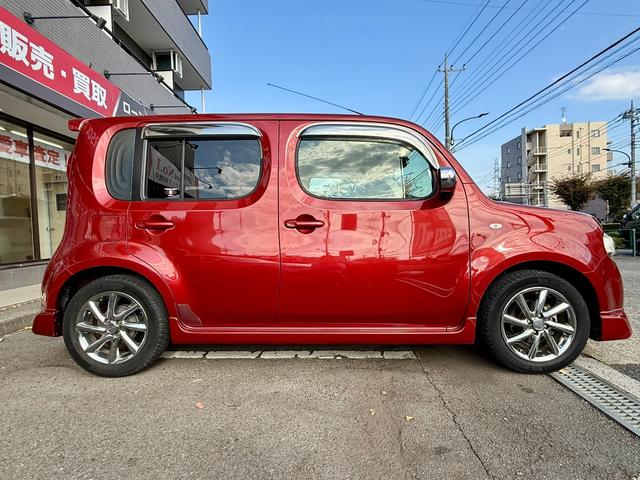 キューブ 15G 車検整備付 ナビTV Bカメラ ライダー仕様 フルエアロ アルミ Bluetooth(17枚目)