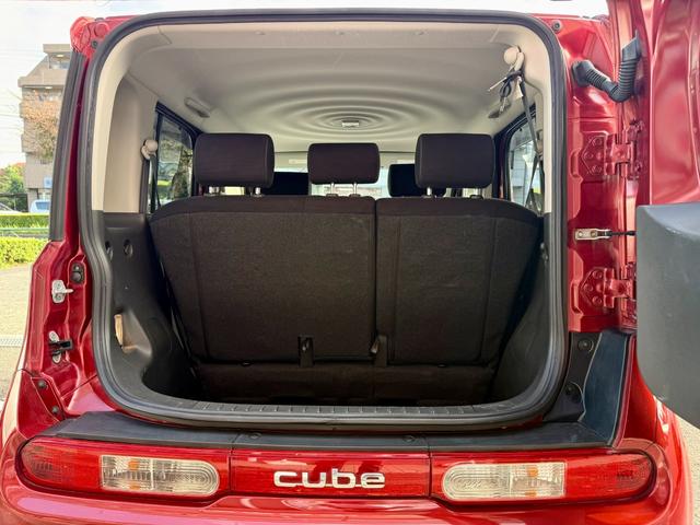 キューブ 15G 車検整備付 ナビTV Bカメラ ライダー仕様 フルエアロ アルミ Bluetooth(25枚目)