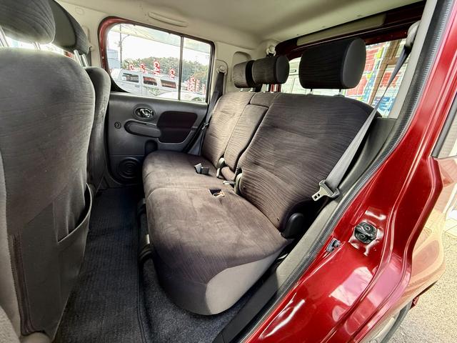 キューブ 15G 車検整備付 ナビTV Bカメラ ライダー仕様 フルエアロ アルミ Bluetooth(27枚目)