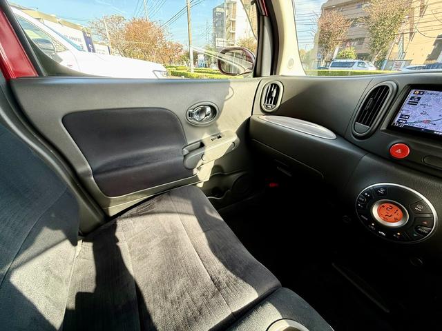 キューブ 15G 車検整備付 ナビTV Bカメラ ライダー仕様 フルエアロ アルミ Bluetooth(33枚目)