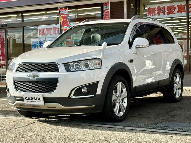 シボレーキャプティバ ベースグレード 法定整備付 純正ナビTV SR 黒革 禁煙 ETC 前席&後席シートヒーター バックカメラ(45枚目)