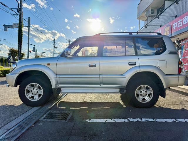 ランドクルーザープラド TXリミテッド 法定整備付 ナビ ETC 4WD 8人乗 ガソリン RZJ95W(2枚目)