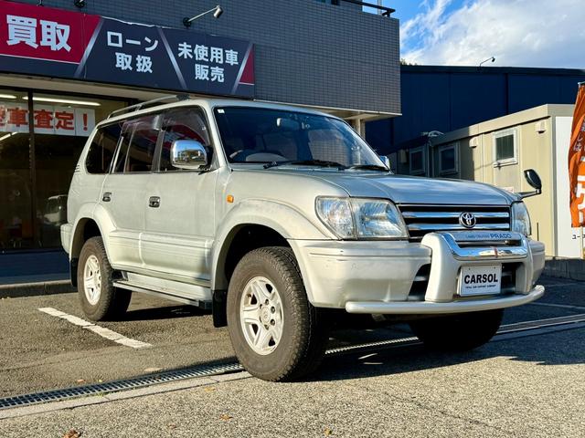 ランドクルーザープラド TXリミテッド 法定整備付 ナビ ETC 4WD 8人乗 ガソリン RZJ95W(9枚目)