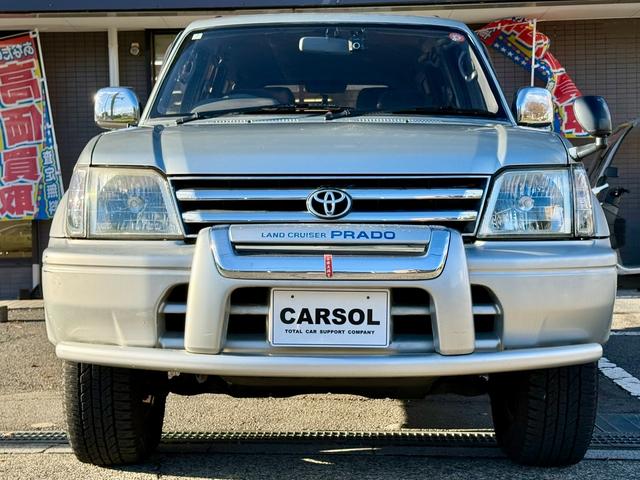 ランドクルーザープラド TXリミテッド 法定整備付 ナビ ETC 4WD 8人乗 ガソリン RZJ95W(10枚目)
