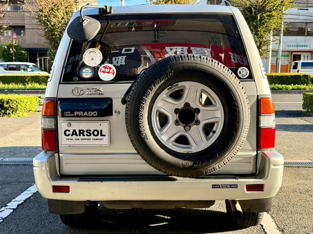 ランドクルーザープラド TXリミテッド 法定整備付 ナビ ETC 4WD 8人乗 ガソリン RZJ95W(14枚目)