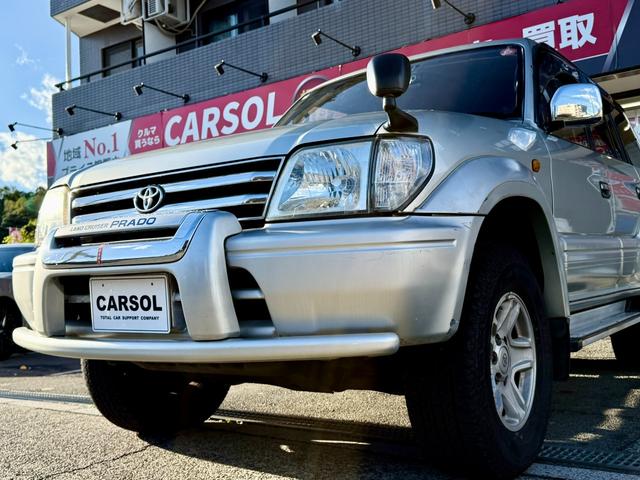 ランドクルーザープラド TXリミテッド 法定整備付 ナビ ETC 4WD 8人乗 ガソリン RZJ95W(17枚目)