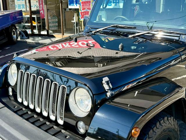 ジープ・ラングラーアンリミテッド サハラ 法定整備付 ナビTV ETC ALPINEサウンド WF PERFORMANCEサイドステップ グッドリッチT/Aタイヤ 地デジフルセグ Bluetooth音楽 盗難防止システム メモリナビ パワステ(21枚目)