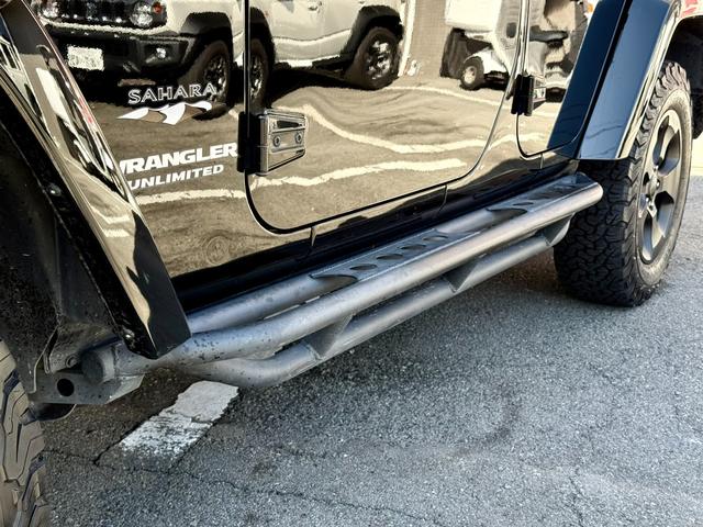 ジープ・ラングラーアンリミテッド サハラ 法定整備付 ナビTV ETC ALPINEサウンド WF PERFORMANCEサイドステップ グッドリッチT/Aタイヤ 地デジフルセグ Bluetooth音楽 盗難防止システム メモリナビ パワステ(25枚目)