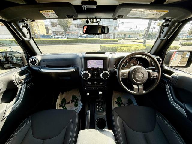 ジープ・ラングラーアンリミテッド サハラ 法定整備付 ナビTV ETC ALPINEサウンド WF PERFORMANCEサイドステップ グッドリッチT/Aタイヤ 地デジフルセグ Bluetooth音楽 盗難防止システム メモリナビ パワステ(37枚目)