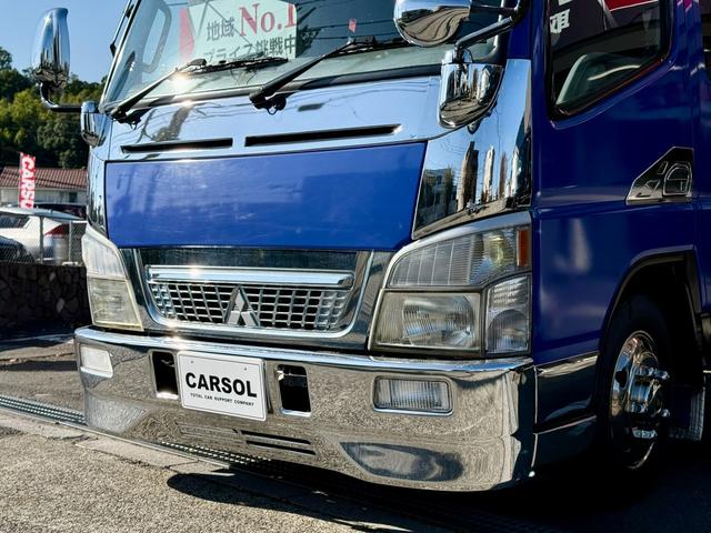 キャンター 　ダブルキャブ　６ｍロング　積載量２トン　５ＭＴ　６人乗　ディーゼル　ＦＥ７２ＤＥ　原動機４Ｍ５０　長さ６０４幅１８９高さ２０８　カスタム　左電動格納ミラー　ＥＴＣ（17枚目）