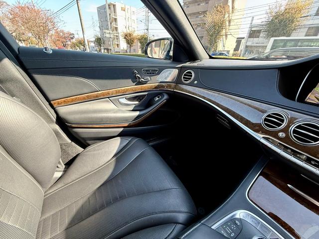 Sクラス S550ロング 法定整備付 マイバッハ仕様 SR黒革 右H シルバー×ブラックツートン 全方位カメラ 電動サンシェード パノラミックスライディングルーフ YouTube動画公開中 フルセグ 整備記録簿 禁煙(31枚目)