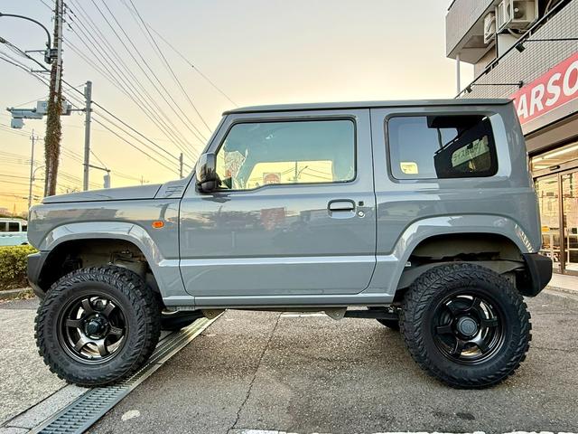 ジムニー ＸＬ　法定整備付　３インチリフトアップ　ナビＴＶ　ＥＴＣ　ワンオーナー　禁煙　セーフティサポート（2枚目）