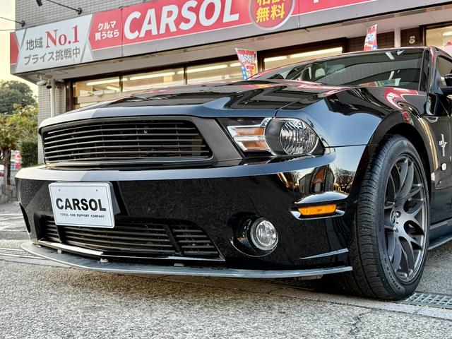 マスタング Ｖ６　プレミアム　法定整備付　６速ＭＴ　２０１２年モデル　新並　ＲＴＲ１９インチＡＷ　ラウシュエアロ＆マフラー（18枚目）