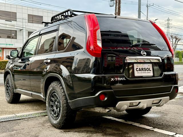 エクストレイル ２０Ｘｔｔ　法定整備付　ナビＴＶ　Ｂｌｕｅｔｏｏｔｈ　シートヒーター　クルーズコントロール　オートライト　パートタイム４ＷＤ　ルーフキャリア　チッピング塗装　ホワイトレター（13枚目）