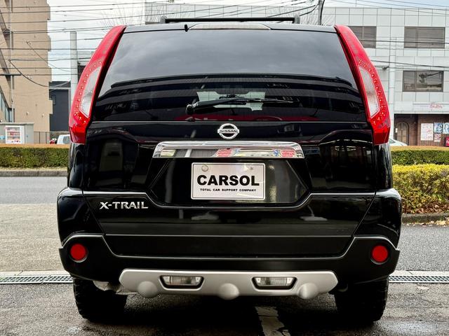 エクストレイル ２０Ｘｔｔ　法定整備付　ナビＴＶ　Ｂｌｕｅｔｏｏｔｈ　シートヒーター　クルーズコントロール　オートライト　パートタイム４ＷＤ　ルーフキャリア　チッピング塗装　ホワイトレター（14枚目）