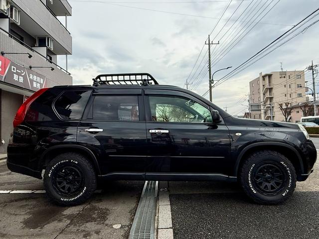エクストレイル ２０Ｘｔｔ　法定整備付　ナビＴＶ　Ｂｌｕｅｔｏｏｔｈ　シートヒーター　クルーズコントロール　オートライト　パートタイム４ＷＤ　ルーフキャリア　チッピング塗装　ホワイトレター（16枚目）