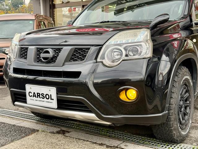 エクストレイル ２０Ｘｔｔ　法定整備付　ナビＴＶ　Ｂｌｕｅｔｏｏｔｈ　シートヒーター　クルーズコントロール　オートライト　パートタイム４ＷＤ　ルーフキャリア　チッピング塗装　ホワイトレター（17枚目）