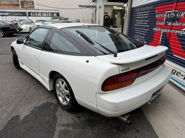 １８０ＳＸ タイプＸ　ＣＵＳＣＯ車高調　ＣＵＳＣＯタワーバー　Ｍｓエアクリーナー　フジツボマフラー　ＡＰＥＸブースト計　ＫＥＮＷＯＯＤオーディオ（2枚目）